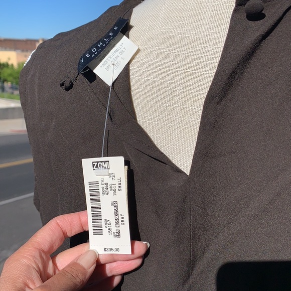 Yeohlee New York silk sleeveless top S NWT - Picture 4 of 5